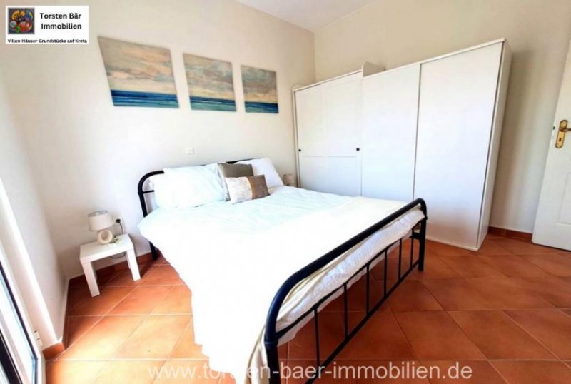 Plaka, Apokoronas Plaka, Apokoronas,Einzimmerwohnung im Erdgeschoss mit Parkplatz und Balkonen, Wohnung kaufen
